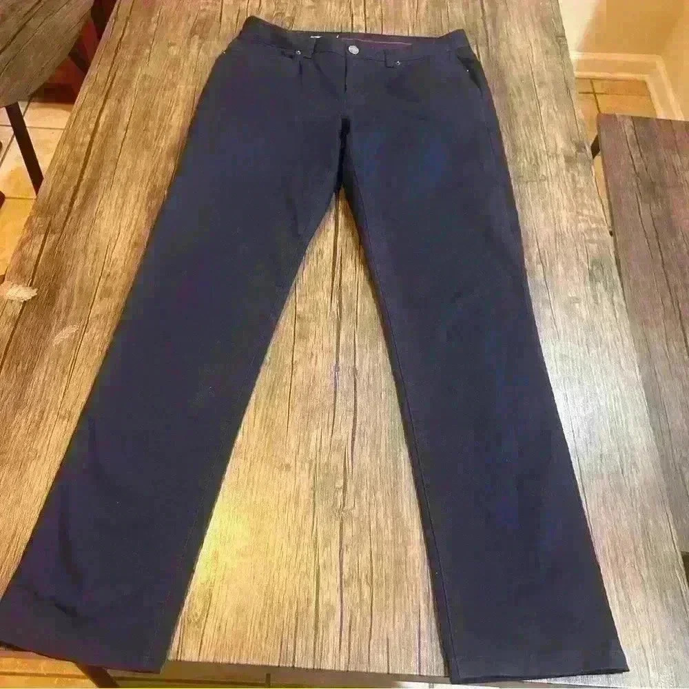 Brooks Brothers Red Fleece Women Blue Casual Pants Size 4